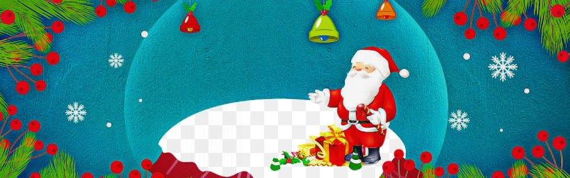Santa Claus, PNG, 1200x375px, Santa Claus, Animation, Christmas, Christmas Eve, Interior Design Download Free