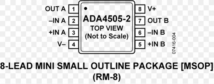 Document Datasheet Integrated Circuits & Chips Operational Amplifier Analog Devices, PNG, 1275x500px, Document, Amplifier, Analog Devices, Area, Black And White Download Free