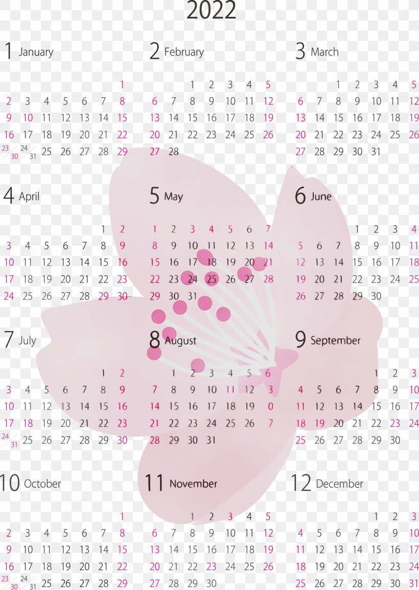 New Year, PNG, 2133x3000px, 2018, 2019, Watercolor, August, Calendar System Download Free