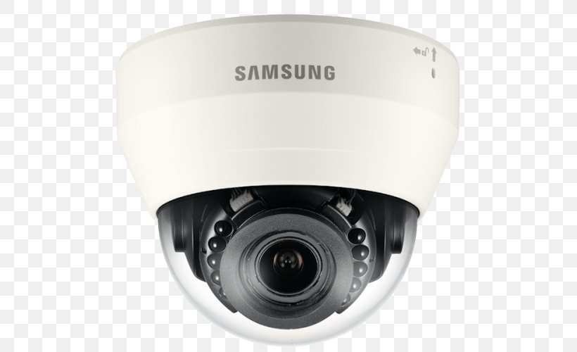 Samsung Techwin SmartCam SNH-P6410BN Hanwha Techwin IP Camera Closed-circuit Television, PNG, 500x500px, Samsung Techwin Smartcam Snhp6410bn, Camera, Camera Lens, Cameras Optics, Closedcircuit Television Download Free