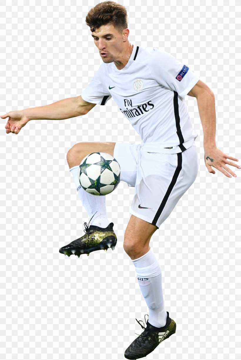 Thomas Meunier Paris Saint-Germain F.C. Soccer Player Jersey Team Sport, PNG, 1201x1790px, 2017, Thomas Meunier, Ball, Clothing, Football Download Free