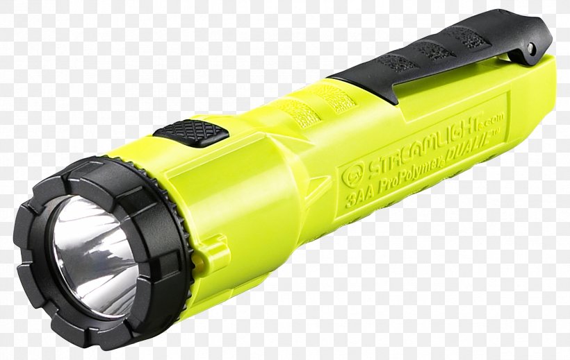 Flashlight PROPOLYMER 3AA Dualie HAZ-LO, černá Streamlight, Inc. Light-emitting Diode, PNG, 2368x1500px, Light, Electric Battery, Electrical Switches, Flashlight, Hardware Download Free