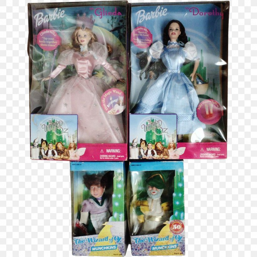 Glinda Barbie Scarecrow The Tin Man The Cowardly Lion, PNG, 972x972px, Glinda, Action Figure, Action Toy Figures, Barbie, Cowardly Lion Download Free