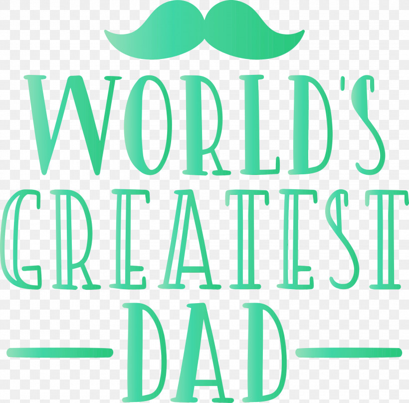 Logo Green Line Text Tree, PNG, 3000x2954px, Greatest Dad, Geometry, Green, Happy Fathers Day, Line Download Free