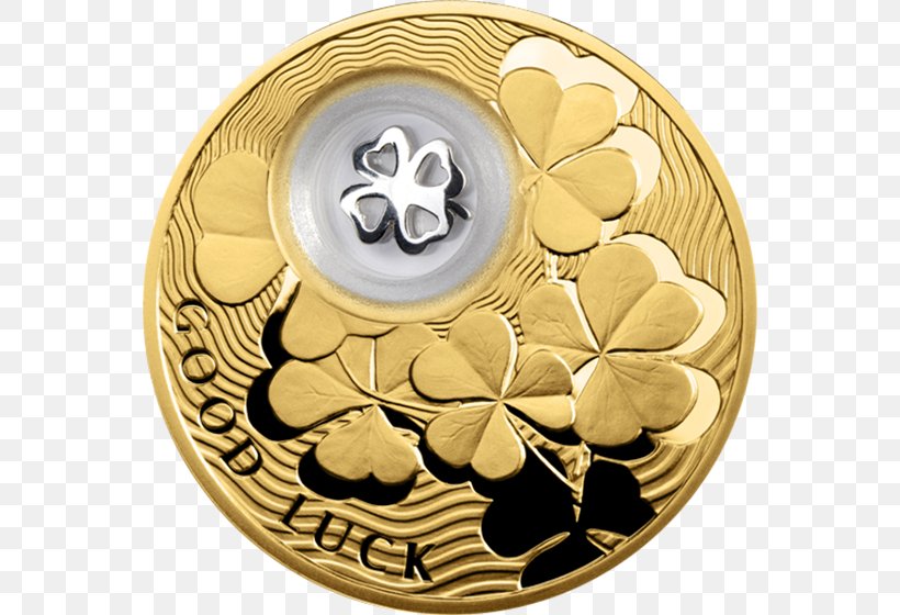 Coin Silver Four-leaf Clover Numismatics Gold, PNG, 560x560px, Coin, Australian Twodollar Coin, Banknote, Button, Clover Download Free