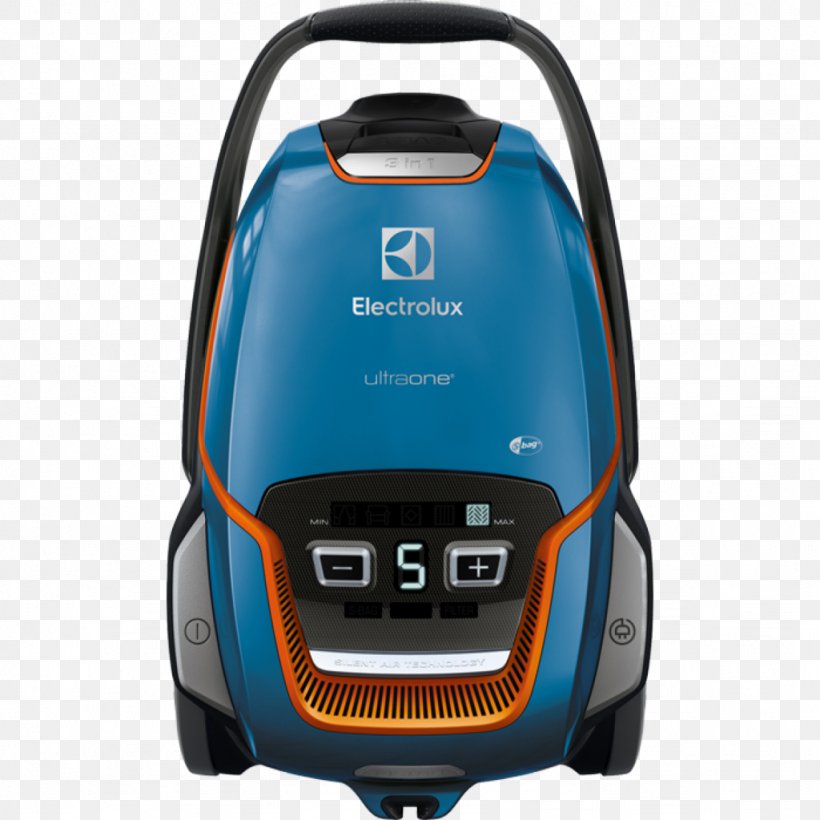 Electrolux EUO9ANIMAL Bagged Vacuum Cleaner Electrolux UltraOne EUO9 ELECTROLUX PI91-5 Robotic Vacuum Cleaner, PNG, 1024x1024px, Vacuum Cleaner, Brand, Carpet, Electric Blue, Electrolux Download Free