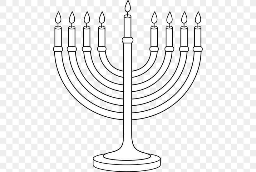Menorah Hanukkah Judaism Drawing Clip Art, PNG, 479x550px, Menorah, Black And White, Candle Holder, Child, Coloring Book Download Free