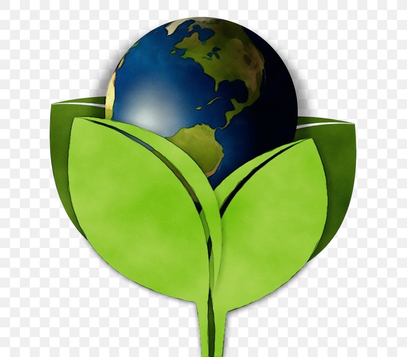 Green Earth Leaf World Clip Art, PNG, 720x720px, Watercolor, Earth, Flower, Globe, Green Download Free