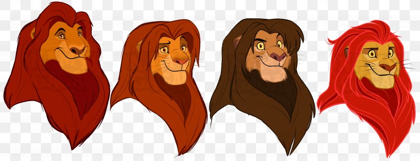 Simba Kion Nala Lion Mufasa, PNG, 4942x1900px, Simba, Art, Big Cats, Carnivoran, Cartoon Download Free
