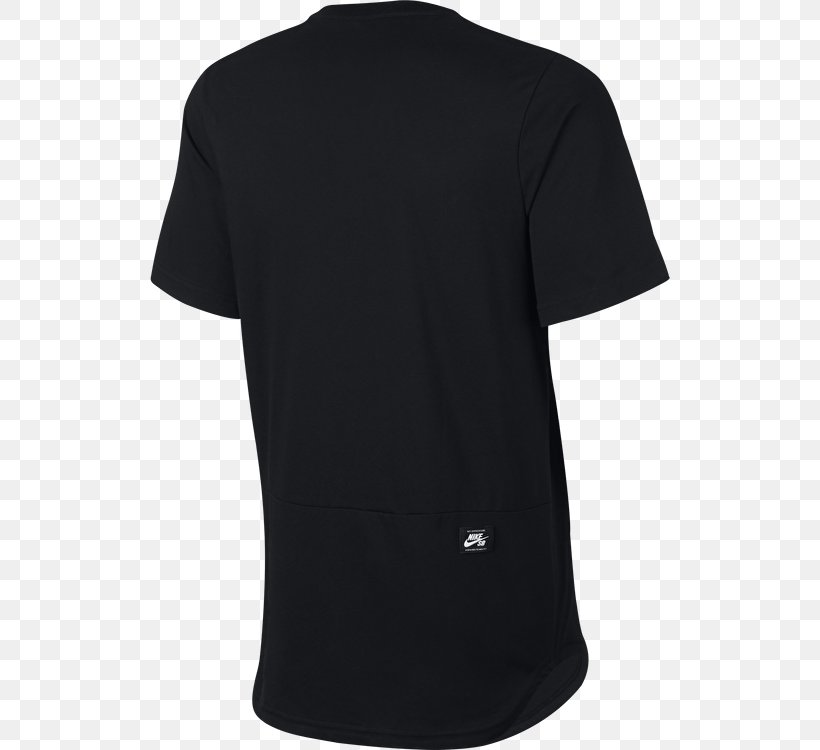 T-shirt Under Armour Adidas Clothing Neckline, PNG, 750x750px, Tshirt, Active Shirt, Adidas, Black, Clothing Download Free