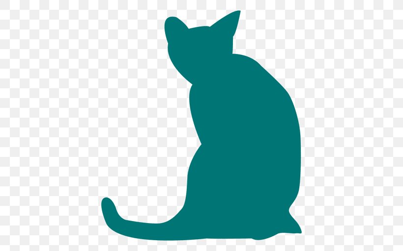 Whiskers Snowshoe Cat Kitten Silhouette Clip Art, PNG, 512x512px, Whiskers, Black Cat, Carnivoran, Cat, Cat Like Mammal Download Free