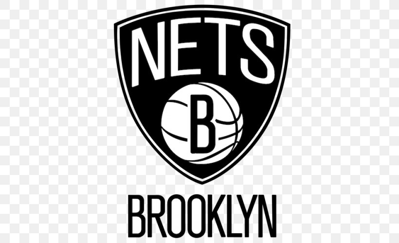 Brooklyn Nets 2012–13 NBA Season Charlotte Hornets NBA Draft, PNG, 500x500px, Brooklyn Nets, Area, Black And White, Brand, Brooklyn Download Free