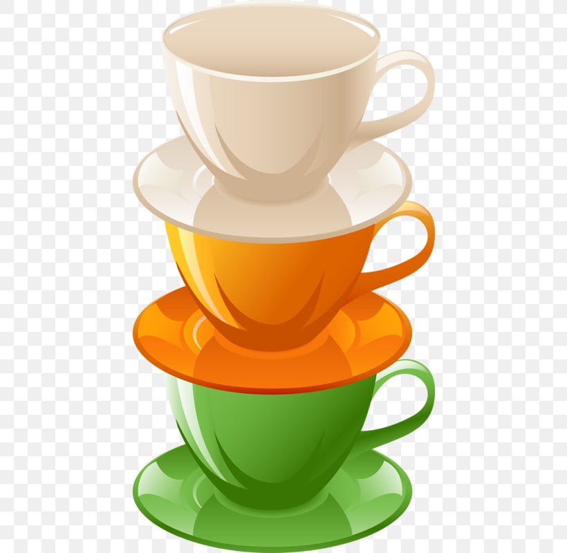 Coffee Cup Tea Tableware Saucer Clip Art, PNG, 438x800px, Coffee Cup, Ceramic, Coffee, Cup, Drinkware Download Free