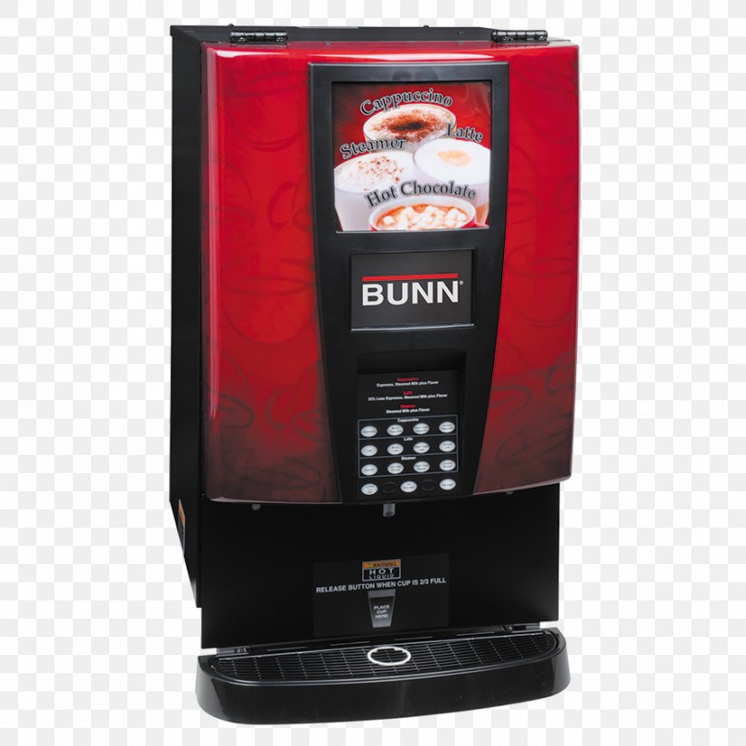 Coffeemaker Bunn 43800.0102 IMIX-14 Hot Beverage Dispenser Latte Drink, PNG, 900x900px, Coffeemaker, Bunnomatic Corporation, Cappuccino, Coffee, Door Download Free