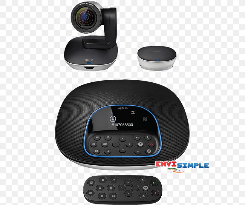 Group Videoconferencing: An Emerging Strategic Telecommunication Technology Logitech 960-001054 Group Hd Video And Audio Conferencing System Videotelephony Logitech ConferenceCam BCC950, PNG, 687x687px, Videotelephony, Electronic Device, Electronic Instrument, Electronics, Electronics Accessory Download Free