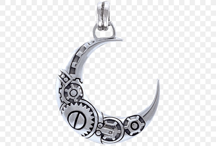 Locket Steampunk Necklace Earring Fantasy, PNG, 555x555px, Locket, Body Jewelry, Charms Pendants, Clockwork, Crescent Download Free