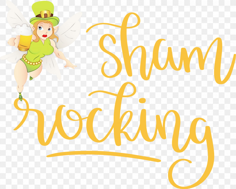 Logo Cartoon Yellow Character Line, PNG, 3000x2399px, St Patricks Day, Cartoon, Character, Geometry, Happiness Download Free