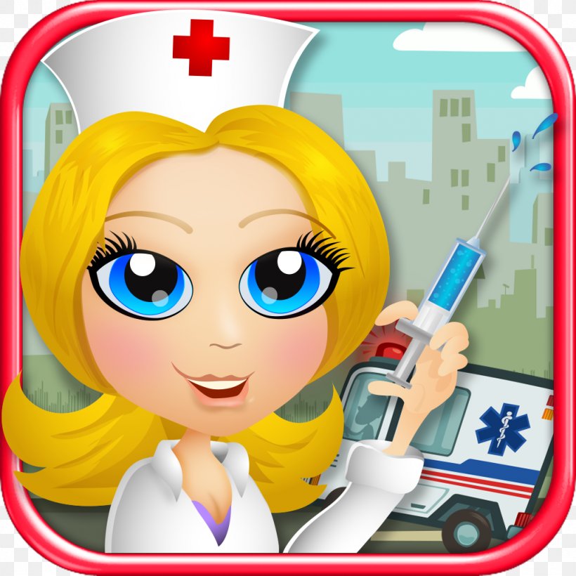 Online Game Playing Doctor Physician Hospital, PNG, 1024x1024px, Game, Barbie, Cartoon, Character, Fiction Download Free