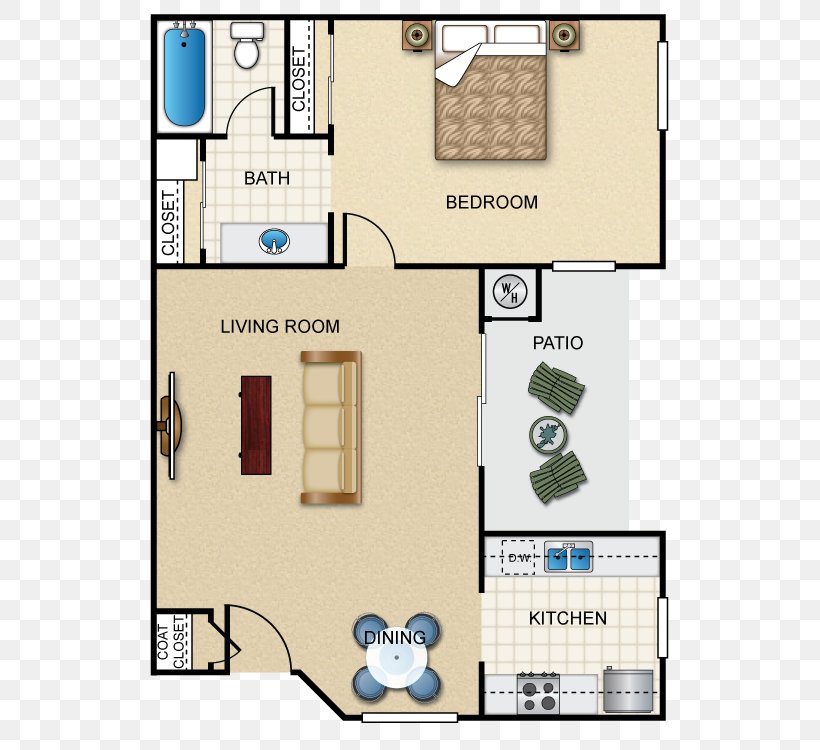 Villas Aliento Apartment Homes Floor Plan Renting Bedroom, PNG, 750x750px, Floor Plan, Apartment, Area, Bedroom, California Download Free