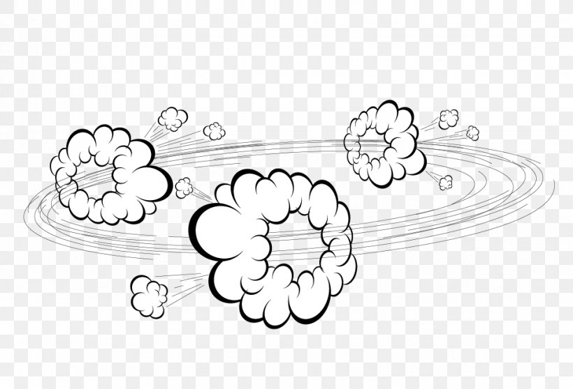 Dust Explosion Drawing Cartoon, PNG, 976x665px, Drawing, Area, Artworks, Black And White, Cartoon Download Free