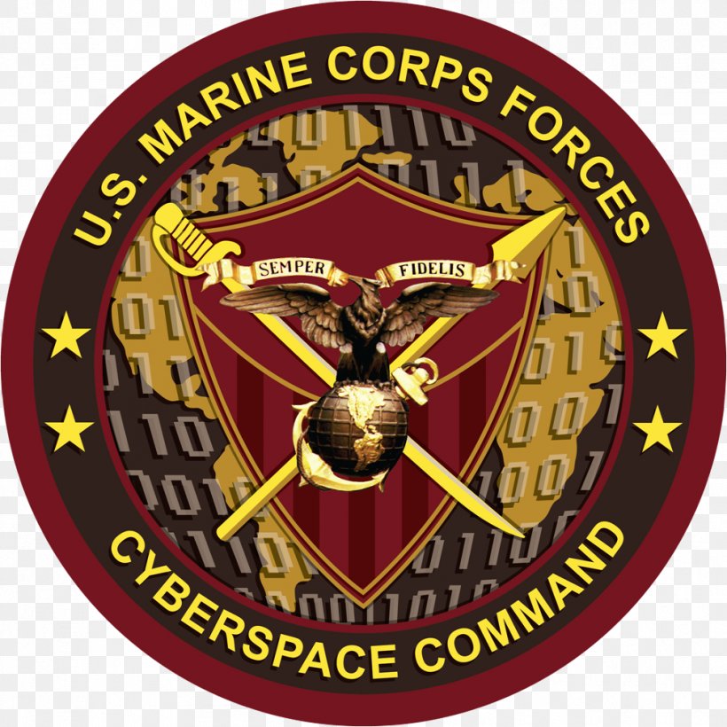 Marine Corps Cyberspace Command United States Marine Corps United States Cyber Command Marines Commandant Of The Marine Corps, PNG, 992x992px, United States Marine Corps, Army, Badge, Brand, Commandant Of The Marine Corps Download Free