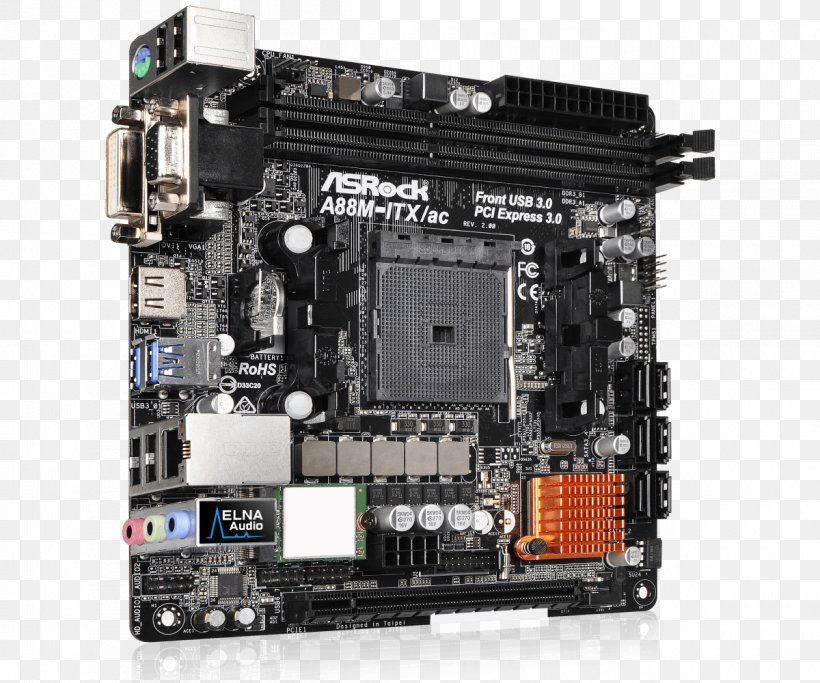 Motherboard Mini-ITX Socket FM2+ ASRock, PNG, 1200x1000px, Motherboard, Advanced Micro Devices, Amd Accelerated Processing Unit, Asrock, Atx Download Free