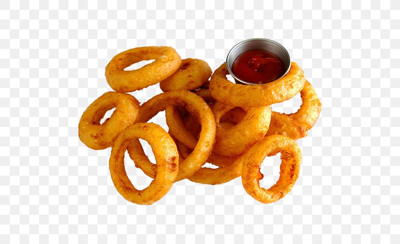 Onion Ring French Fries Pakora Fried Onion Junk Food, PNG, 500x500px, Onion Ring, Deep Frying, Dish, Fast Food, Food Download Free