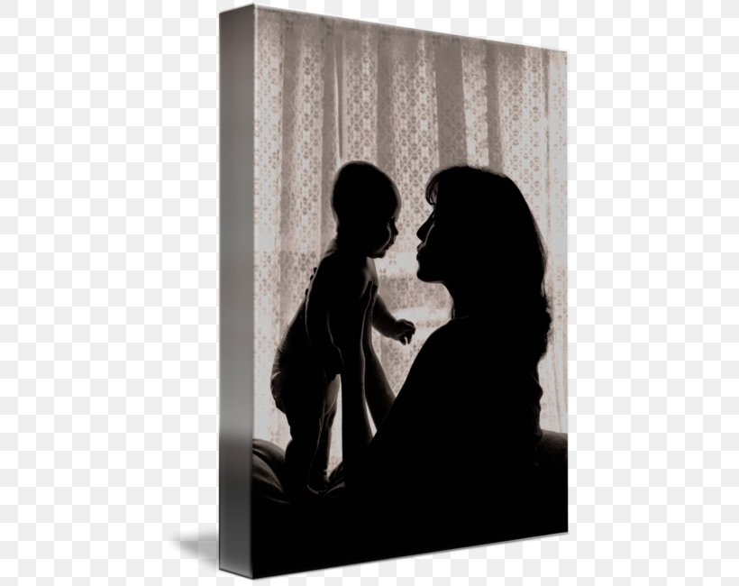 Mother Infant Father Silhouette, PNG, 452x650px, Mother, Black And White, Father, Infant, Love Download Free
