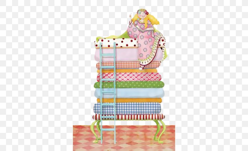 The Princess And The Pea The Village Playbox Illustration, PNG, 500x500px, Princess And The Pea, Cartoon, Fairy Tale, Furniture, Haddon Heights Download Free