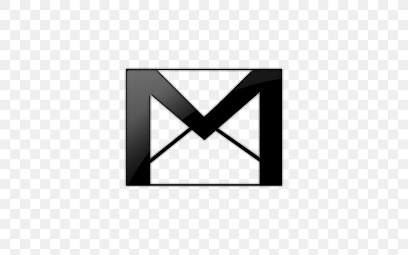 Gmail Email Google Mobile Phones, PNG, 512x512px, Gmail, Black, Black And White, Brand, Email Download Free
