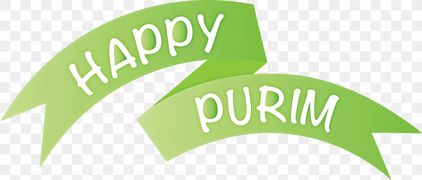 Purim Jewish Holiday, PNG, 3000x1284px, Purim, Green, Holiday, Jewish, Label Download Free