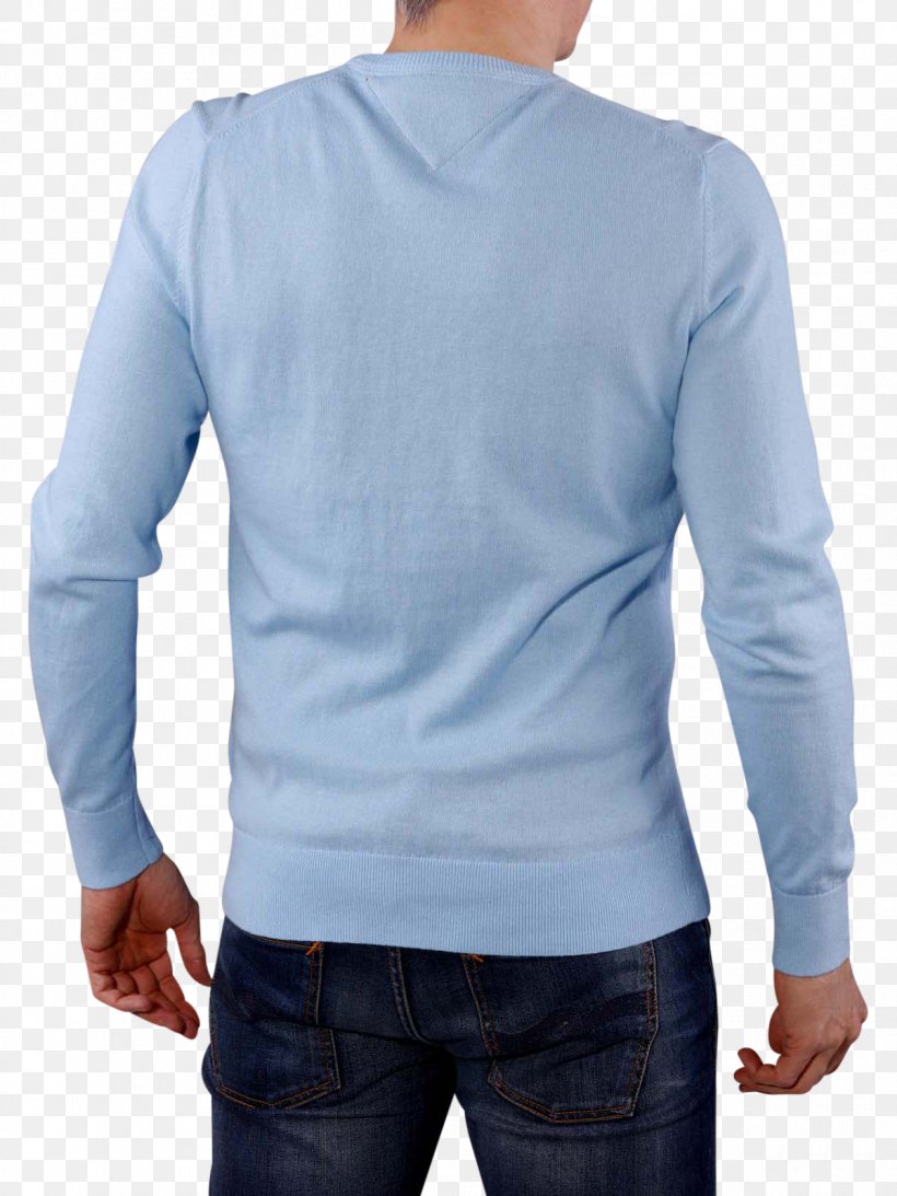 Long-sleeved T-shirt Long-sleeved T-shirt Sweater Outerwear, PNG, 1200x1600px, Sleeve, Blue, Electric Blue, Long Sleeved T Shirt, Longsleeved Tshirt Download Free