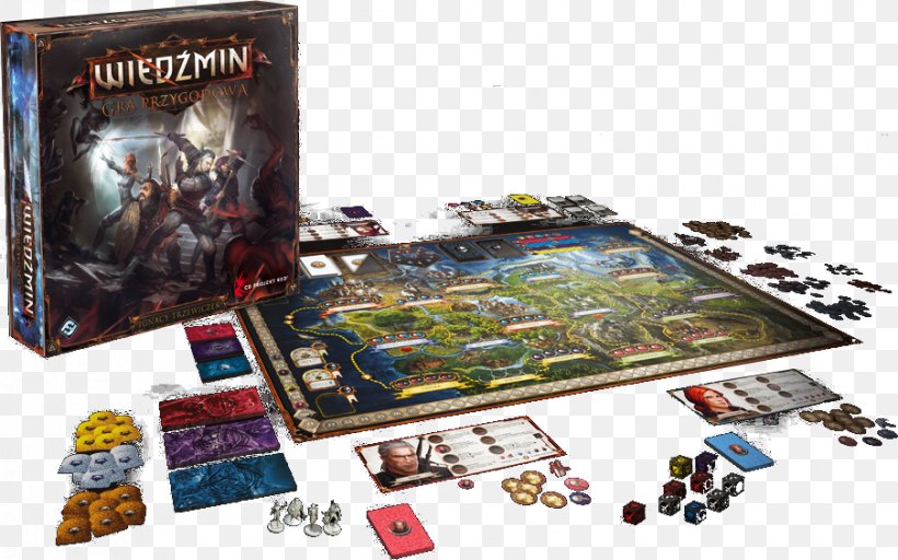The Witcher Adventure Game The Witcher 3: Wild Hunt Gwent: The Witcher Card Game Board Game, PNG, 904x565px, Witcher Adventure Game, Adventure Board Game, Andrzej Sapkowski, Board Game, Card Game Download Free