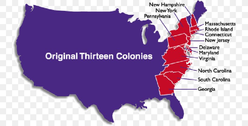 United States Colony Map