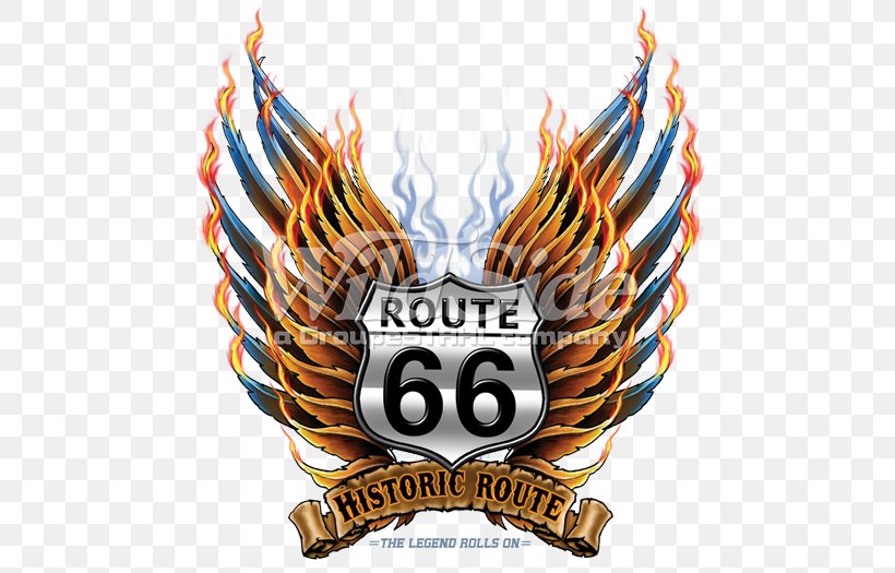 U.S. Route 66 Printed T-shirt Firefighter Road, PNG, 525x525px, Us Route 66, Clothing, Firefighter, Grumpy Cat, Ironon Download Free