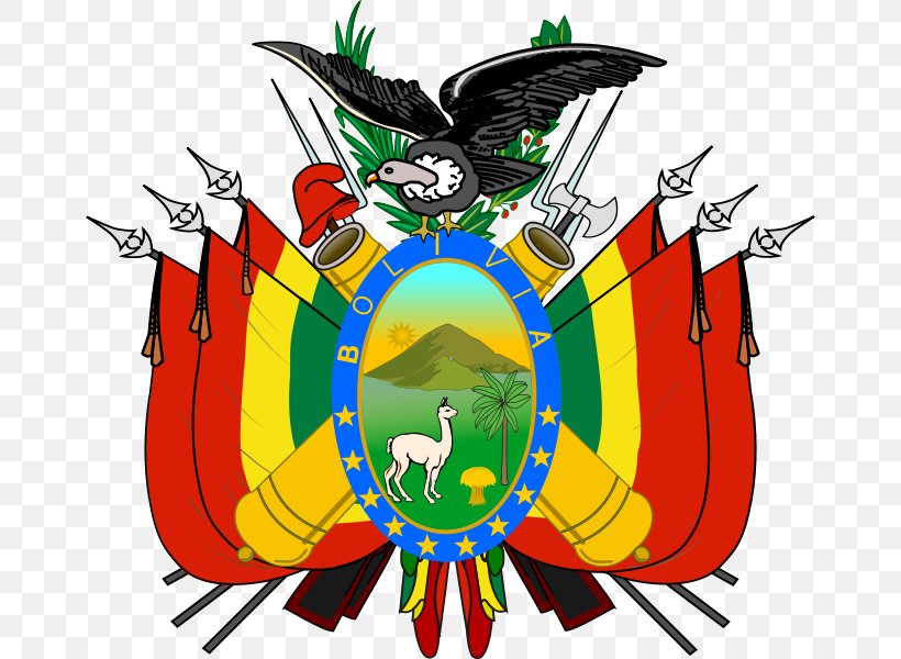 Coat Of Arms Of Bolivia Flag Of Bolivia, PNG, 664x600px, Bolivia, Art, Coat Of Arms, Coat Of Arms Of Bolivia, Crest Download Free