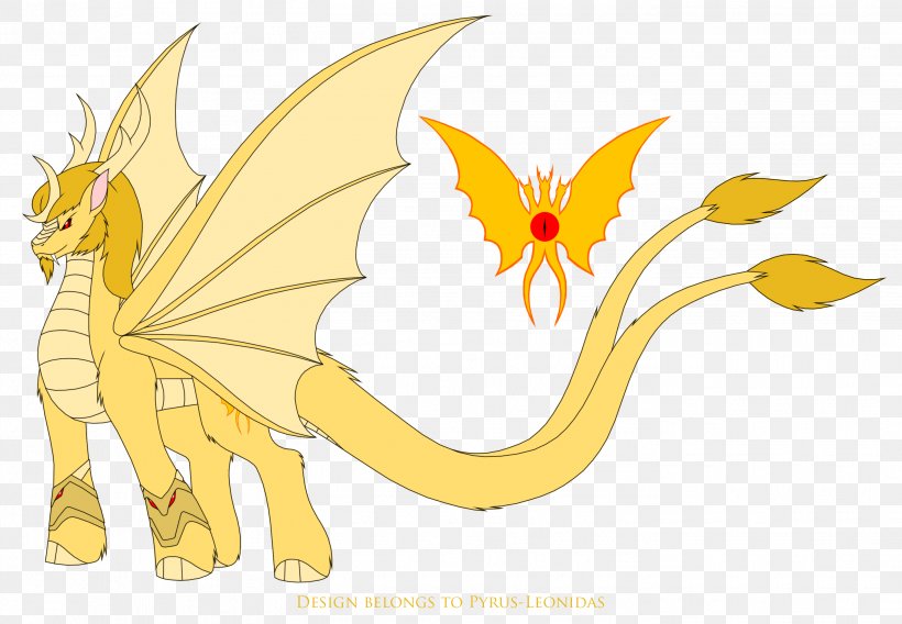 King Ghidorah Orga Godzilla Kaiju Pony, PNG, 2831x1963px, King Ghidorah, Art, Cartoon, Deviantart, Dragon Download Free