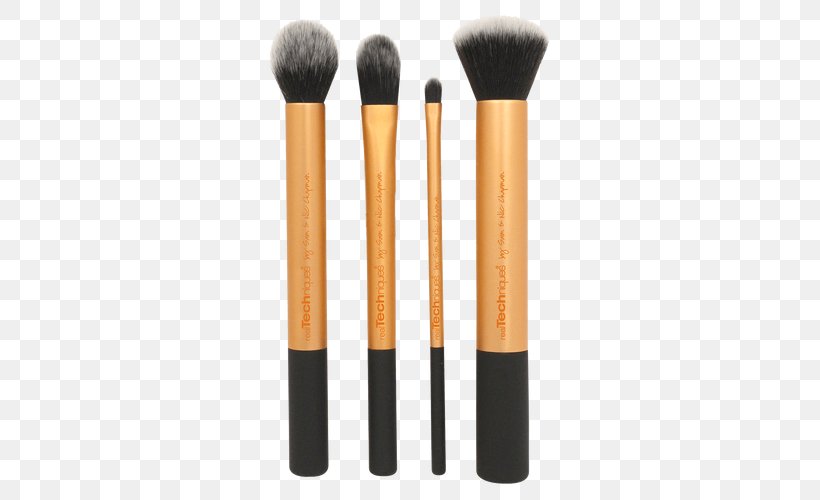 Real Techniques Core Collection Makeup Brush Cosmetics Real Techniques Travel Essentials Brush Set 1400, PNG, 500x500px, Real Techniques Core Collection, Brush, Cosmetics, Foundation, Hardware Download Free