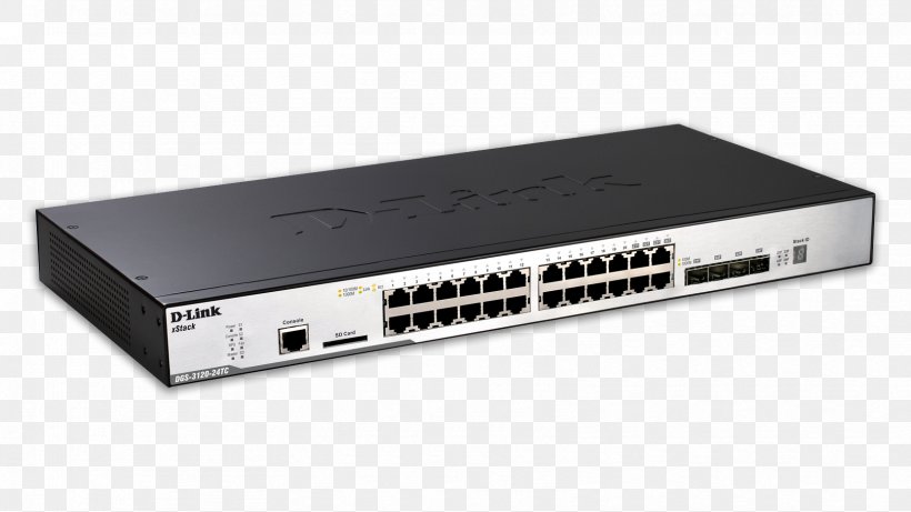 Small Form-factor Pluggable Transceiver Network Switch Gigabit Ethernet D-Link Port, PNG, 1664x936px, 10 Gigabit Ethernet, Network Switch, Computer Network, Dlink, Electronic Device Download Free