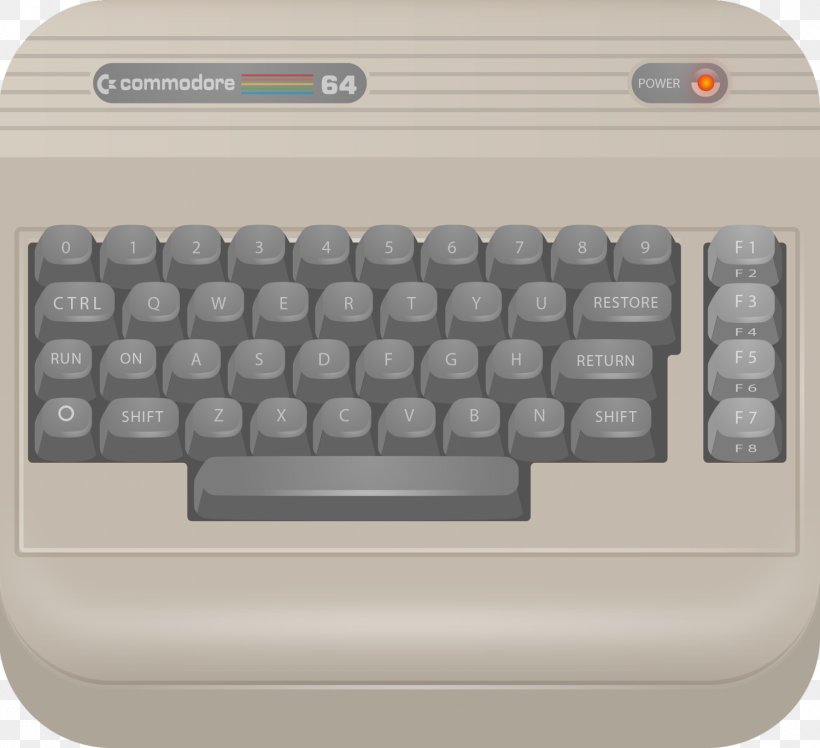 Commodore 64 Computer Keyboard Commodore International, PNG, 1500x1370px, Commodore 64, Amiga, Amiga Cd32, Apple, Commodore 128 Download Free