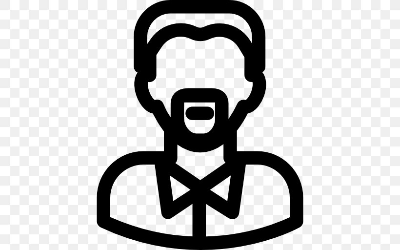 Goatee Man Clip Art, PNG, 512x512px, Goatee, Artwork, Avatar, Black And White, Facial Hair Download Free