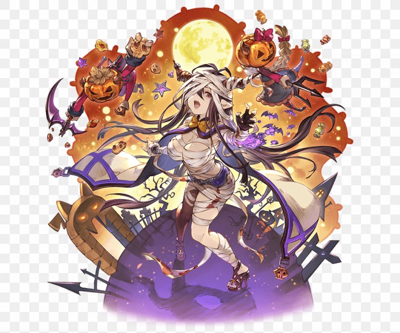 Granblue Fantasy Character Game Wiki Halloween, PNG, 960x800px, Granblue Fantasy, Art, Character, Character Design, Fictional Character Download Free