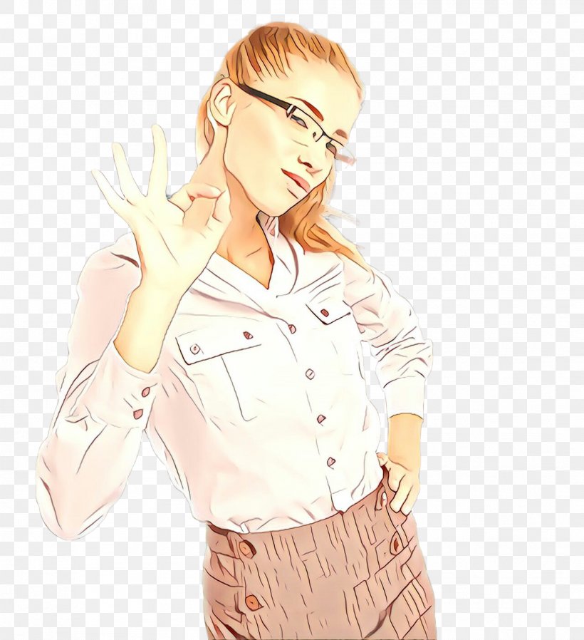 Cartoon Joint Finger Gesture Brown Hair, PNG, 1912x2096px, Cartoon, Beige, Brown Hair, Finger, Gesture Download Free