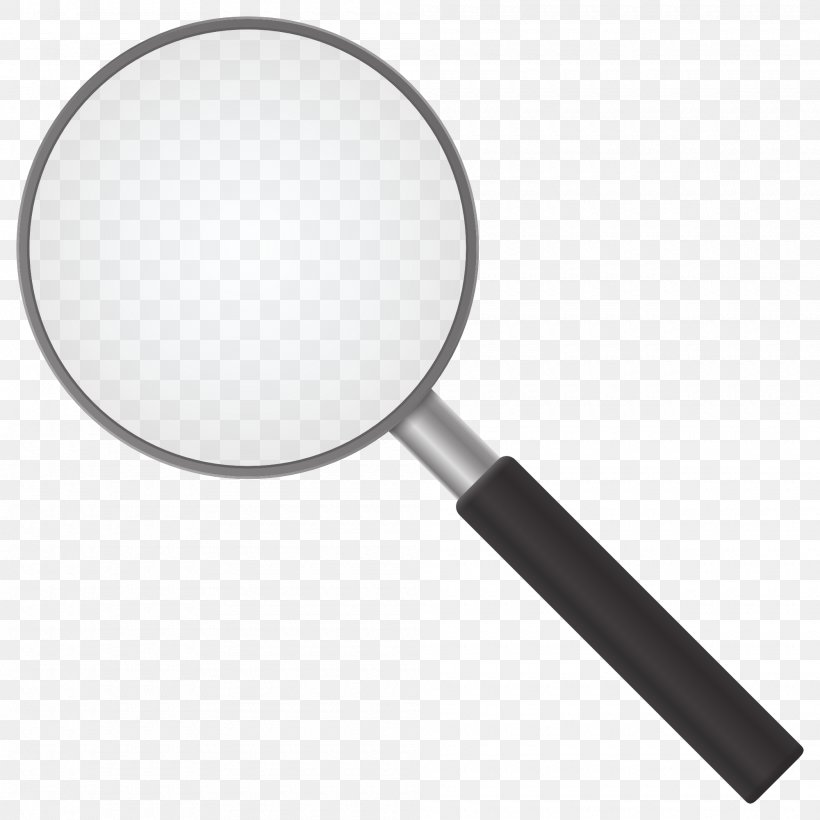 Magnifying Glass Loupe, PNG, 2000x2000px, Magnifying Glass, Black And White, Focus, Glass, Kanta Cembung Download Free