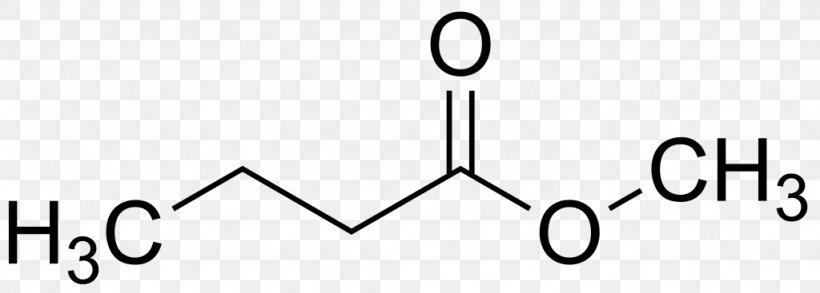 Methyl Butyrate Methyl Group Fatty Acid Methyl Ester Chemistry, PNG, 1024x367px, Methyl Butyrate, Acid, Area, Benzoic Acid, Black And White Download Free