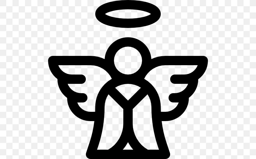 Angel Wings Icon, PNG, 512x512px, Emoticon, Area, Black And White, Christmas Day, Emoji Download Free