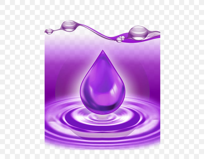 Drop Water Purple Violet Lavender, PNG, 558x640px, Drop, Color, Goutte, Green, Lavender Download Free
