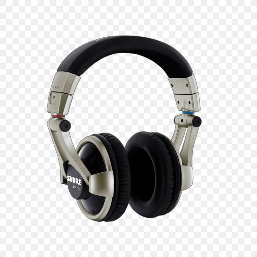 Headphones Shure SRH750DJ Headset Disc Jockey, PNG, 1024x1024px, Headphones, Akg, Audio, Audio Equipment, Beats Electronics Download Free