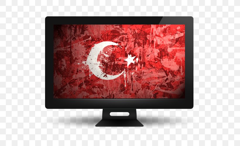 Istanbul Flag Of Turkey Desktop Wallpaper High-definition Television, PNG, 550x500px, 4k Resolution, Istanbul, Computer Monitor, Display Device, Display Resolution Download Free