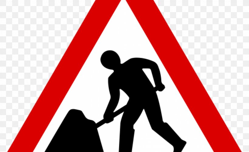 Traffic Sign Safety Roadworks Signage, PNG, 920x564px, Traffic Sign, Area, Black And White, Brand, Hand Download Free
